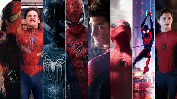 Qual a ordem cronológica dos filmes do Homem-Aranha?