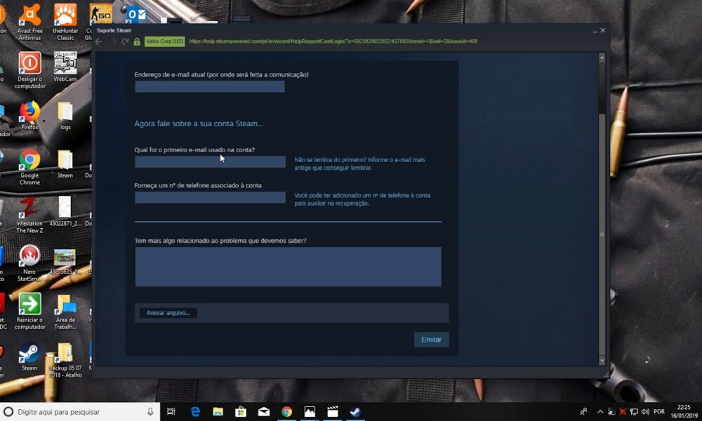 Acabou a farra! Valve está retornando usuários do Steam Argentina