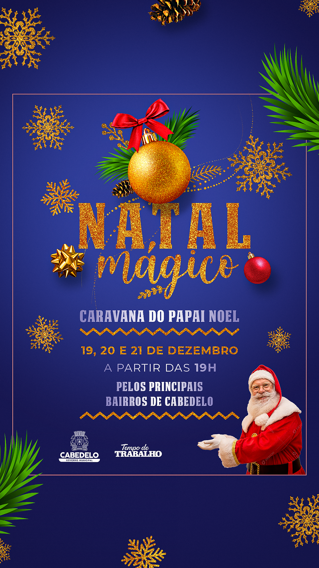 Caravana do Papai Noel abre Natal Mágico em Cabedelo e vai levar diversão e  esperança a crianças de diversos bairros pela cidade - INFORMA PARAÍBA
